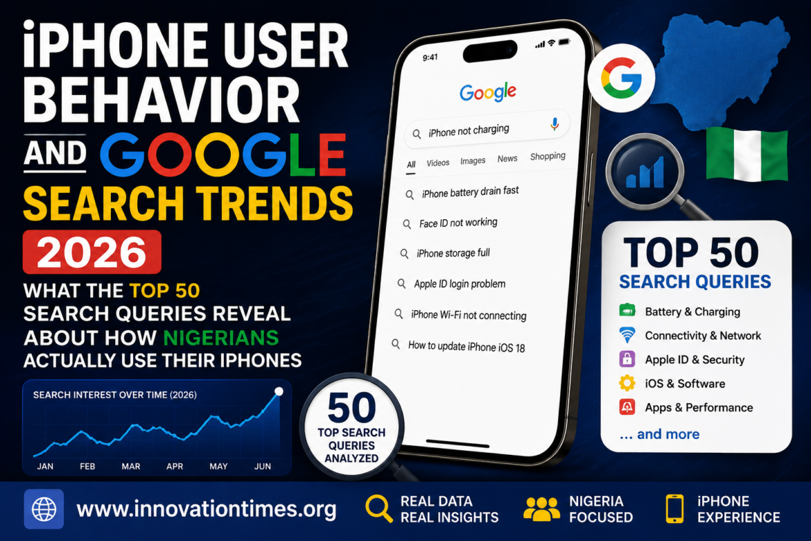 iPhone User Behavior and Google Search Trends 2026: What the Top 50 Search Queries Reveal About How Nigerians Actually Use Their iPhones